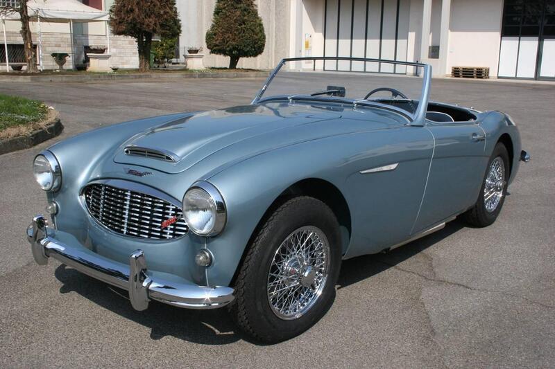 Austin Healey MK2 3000 BN7d&#039;epoca del 1960 a Viadana